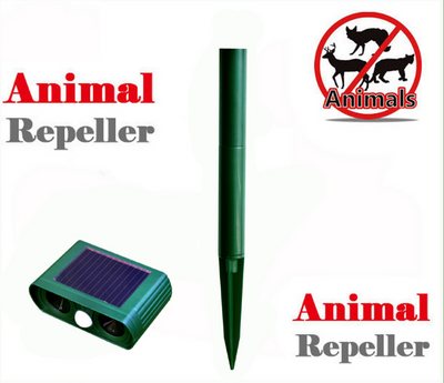 Repelente Ultrasónico Solar para Animales - Image 2