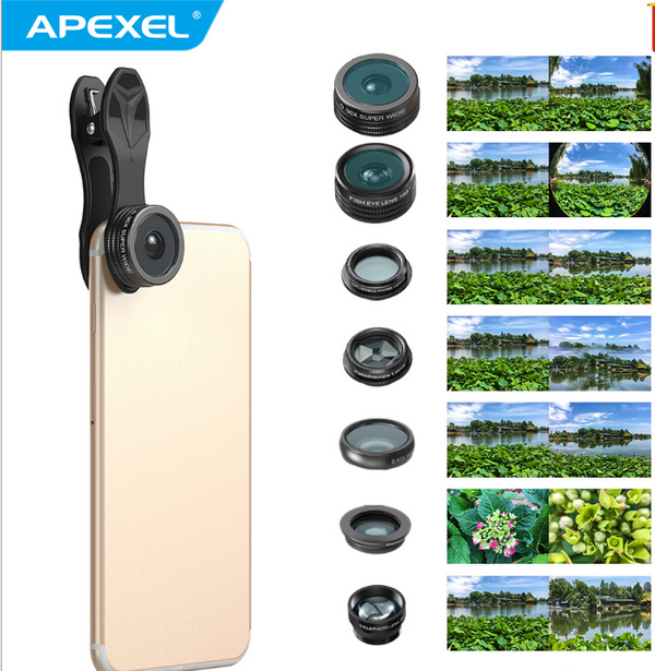 Lente Profesional APEXEL para Smartphone