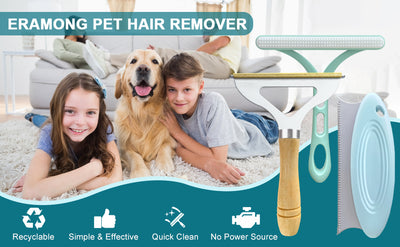 Pack 3 Removedores de Pelusa para Mascotas - Limpiador Reutilizable para Ropa, Muebles y Autos - Image 8