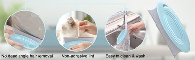 Pack 3 Removedores de Pelusa para Mascotas - Limpiador Reutilizable para Ropa, Muebles y Autos - Image 9