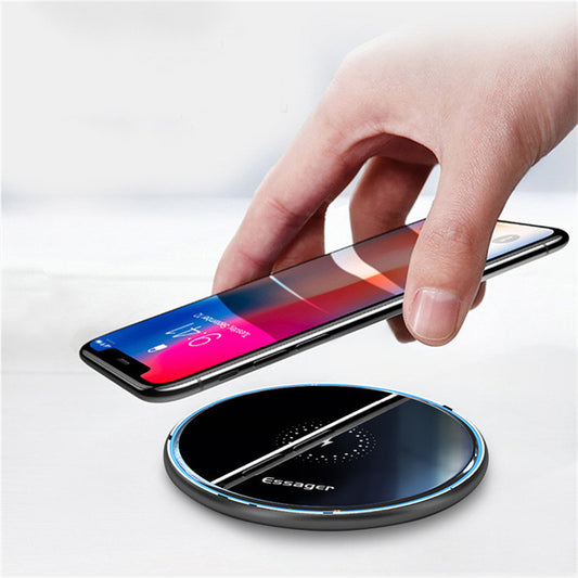 Cargador Inalámbrico Rápido 15W Qi para Teléfono y Auriculares - Image 2