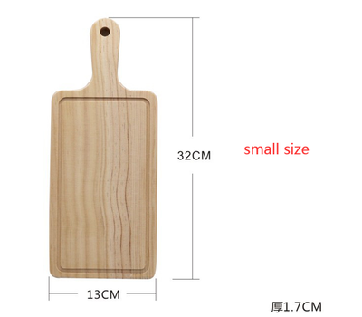 Tablas de Corte de Madera Natural con Asa - 2 Tamaños para Cocina y Panadería - Image 10