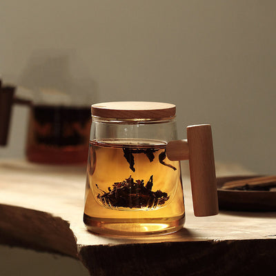 Vaso Filtrador de Té con Separador Transparente - Image 3