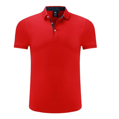 Playera Casual de Cuello Solapa en Colores Lisos - Image 12