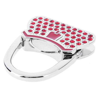 Organizador de Bolsos y Carteras con Ganchos de Cristal - Soporte Plegable Portátil - Image 8
