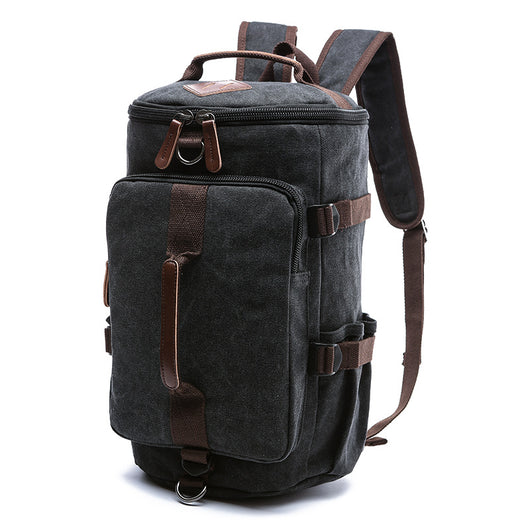 Mochila Cilíndrica para Laptop - Bolsa de Trabajo y Viaje - Image 4