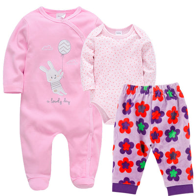 Conjunto de Tres Piezas para Bebé - Otoño e Invierno - Image 4