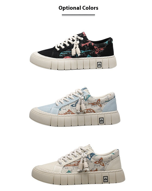 Tenis de Lona Versátiles para Todas las Estaciones - Image 14
