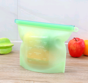 Bolsas Herméticas de Silicona para Conservación de Alimentos