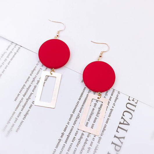Aretes Coreanos Asimétricos con Flor de Perla y Moño - Image 36