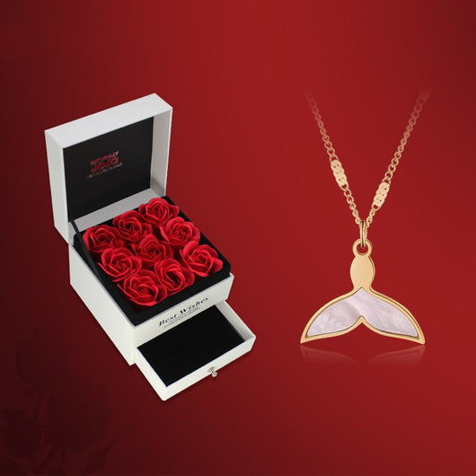 Cadena de Clavícula en Acero Titanio Oro Rosa - Image 13