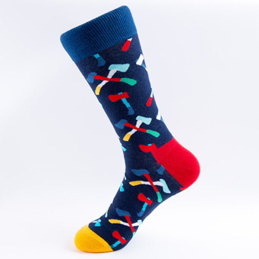 Calcetines de Skateboarding Personalidad Urbana Serie Bosque para Hombre - Image 8