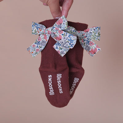 Calcetines Cortos con Moño Floral - Image 13
