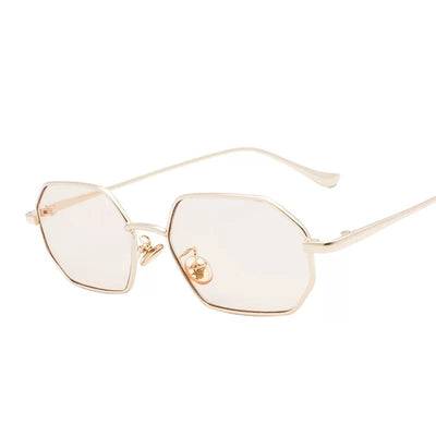 Gafas de Sol Retro Espejo Pequeñas con Lentes Negros - Image 17