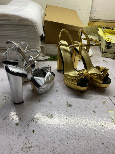 Sandalias de Moda para Mujer con Moño y Tacón Grueso - Image 5