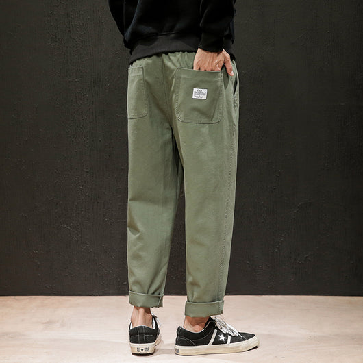 Pantalones Rectos Cropped para Hombre