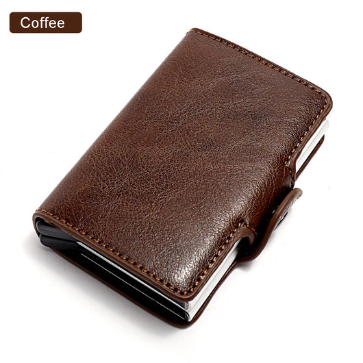 Monedero RFID de Cuero Crazy Horse para Hombre - Portacédulas Minimalista - Image 21
