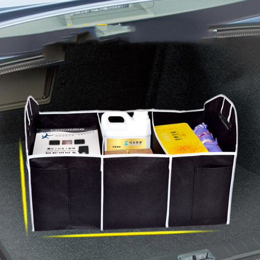 Caja Organizadora Plegable de Tela No Tejida para Vehículos