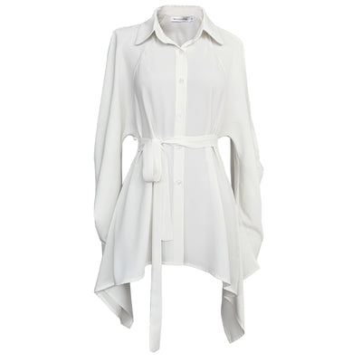 Blusa Blanca de Diseño Exclusivo para Mujer - Image 2