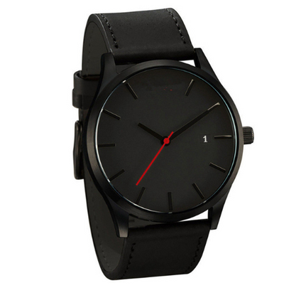 Reloj Deportivo Militar para Hombre - Esfera Grande con Correa de Cuero - Image 4