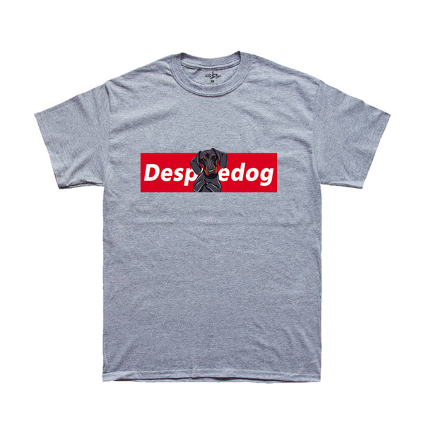 Camiseta con Patrón de Perros Salchicha