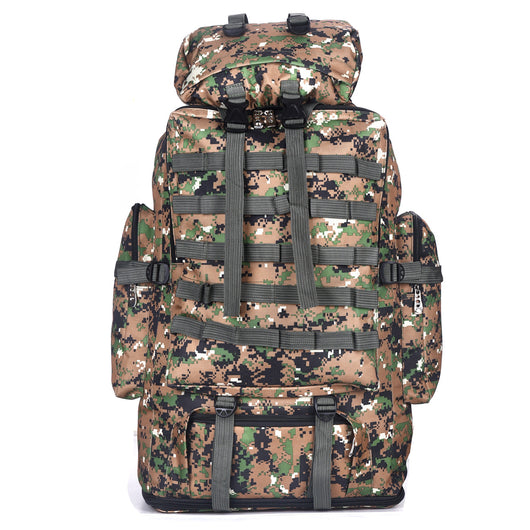 Mochila de Trekking 100L de Gran Capacidad para Aventuras Extremas