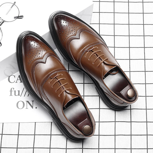 Zapatos Brogue de Cuero para Hombre - Image 14