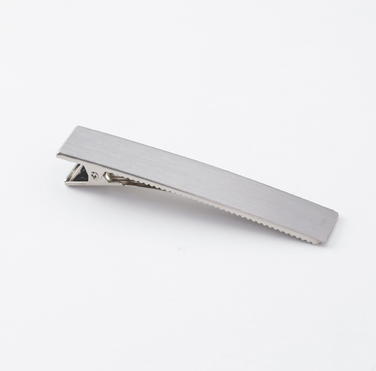 Clips Retro Pato Mate Metal Cepillado para Cabello y Flequillo - Image 7