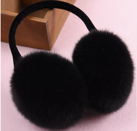 Orejeras de Conejo Peludo para Invierno - Calentadores de Orejas para Niñas y Niños