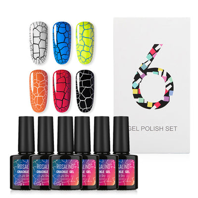 Set de 6 Adhesivos de Gel para Reparar Grietas en Uñas
