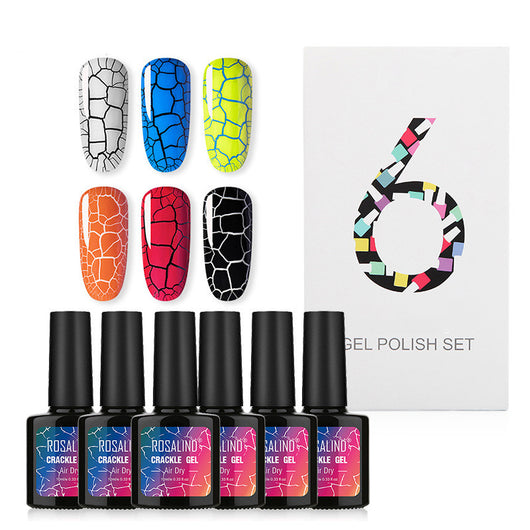 Set de 6 Adhesivos de Gel para Reparar Grietas en Uñas