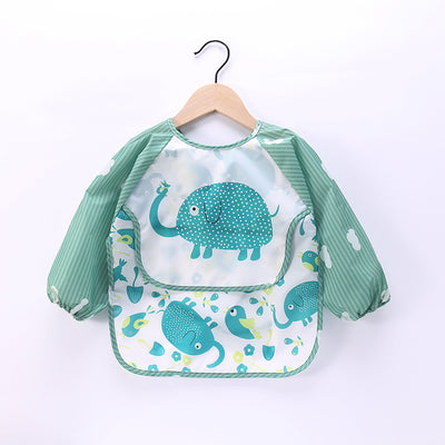 Babero Impermeable para Bebé con Bolsillo Atrapa Comida - Image 9