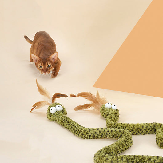 Varita Interactiva para Gatos con Plumas - Juguete Antiaburrimiento - Image 12