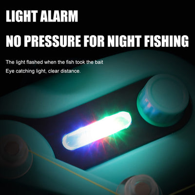 Alarma Electrónica para Caña de Pescar con Luz LED y Sonido Fuerte - Image 12