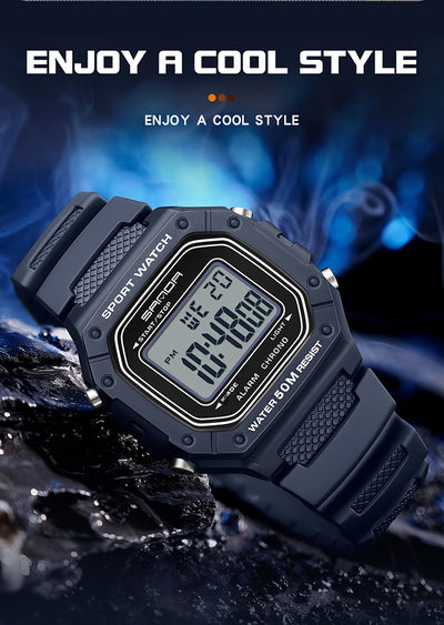 Reloj Deportivo Sumergible para Jóvenes con Alarma Digital - Image 23