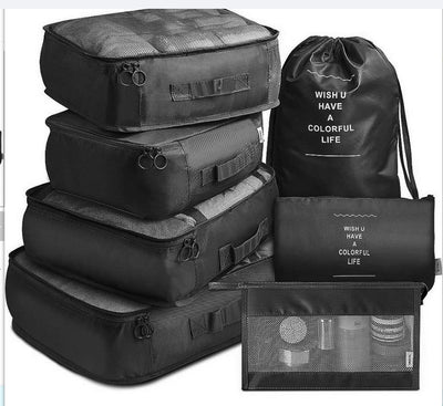 Set de 8 Organizadores de Viaje - Cubos Empacadores para Ropa, Zapatos y Accesorios - Image 15