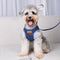 Correa para Perro Estilo Chaleco Vaquero