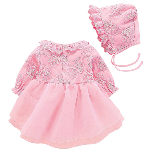 Vestido infantil de transición primavera-otoño