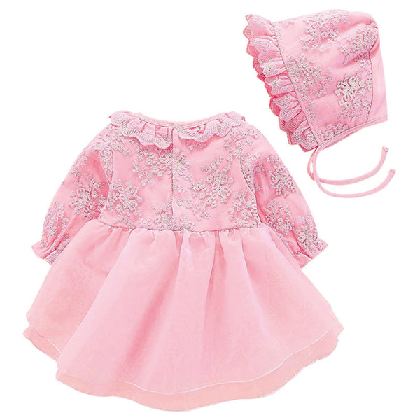 Vestido infantil de transición primavera-otoño