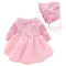 Vestido infantil de transición primavera-otoño