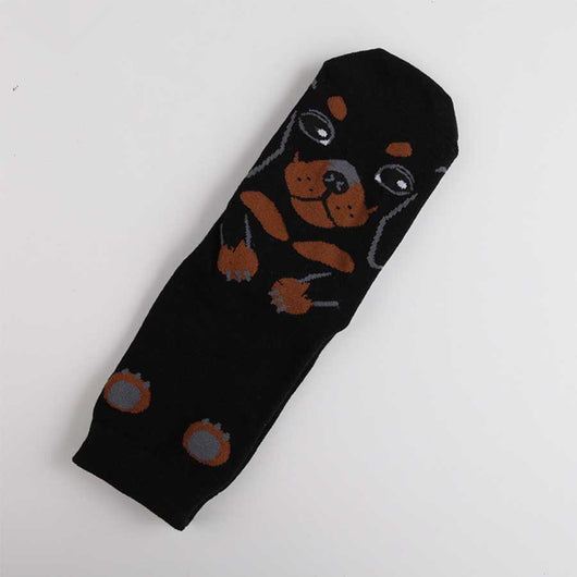 Calcetines Estampados con Expresiones de Perrito Adorable para Mujer - Image 20