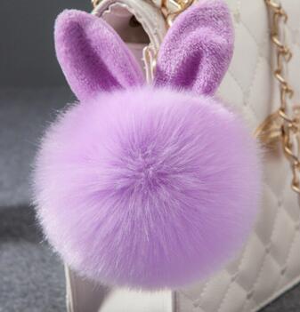 Llavero de Peluche Colorido Conejo - Image 8