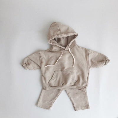 Conjunto Deportivo Infantil con Sudadera con Capucha y Pantalones - Image 7