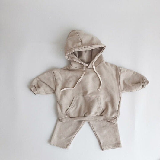 Conjunto Deportivo Infantil con Sudadera con Capucha y Pantalones - Image 7