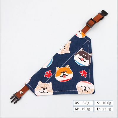 Pañuelo Triangular Navideño para Perros y Gatos - Collar Adorable Japonés - Image 5