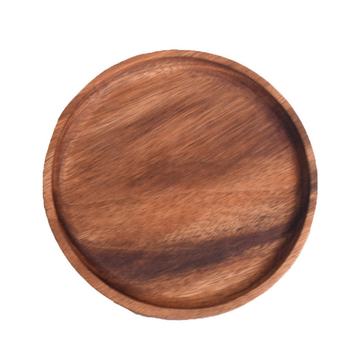 Plato Redondo de Madera Natural - Image 10