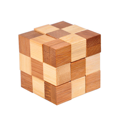 Puzzle de Bloqueo Kongming - Juguete Educativo de Bambú - Image 6
