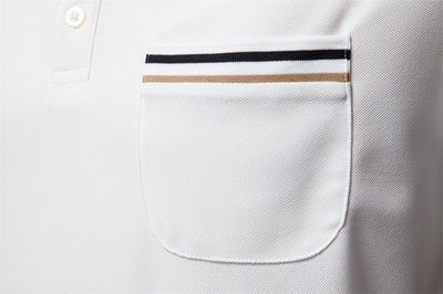 Polo Ejecutivo a Rayas con Cuello Clásico para Hombre - Image 22