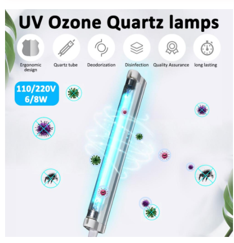 Lámpara Desinfectante UV de Alta Potencia