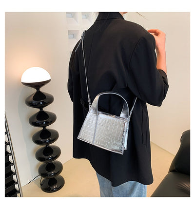 Bolso de Hombro Cuadrado Liso - Diseño Moderno y Versátil - Image 22